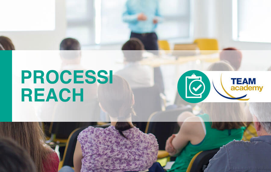 Processi REACH: Registrazione, Valutazione, Autorizzazione e Restrizione