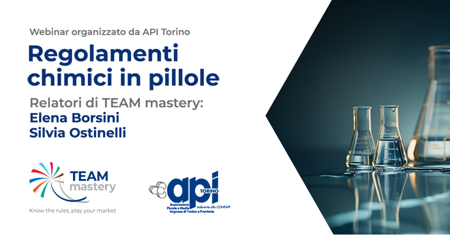 Regolamenti chimici in pillole - ITA