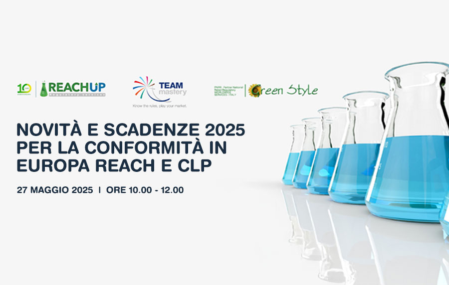 WEBINAR AICE: Novità e scadenze per la conformità in Europa – REACH e CLP